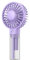 TOPK Ventilateur brumisateur portable – Ventilateur personnel rechargeable à main avec réservoir d'eau de 32 ml Mini ventilateur de refroidissement à main pour voyage, extérieur, maquillage, camping