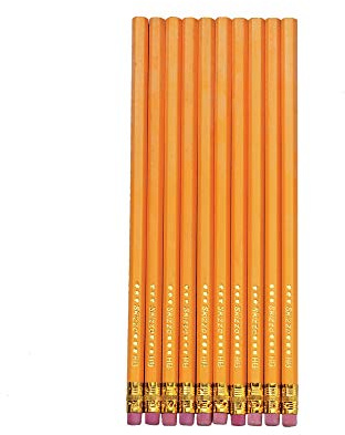 Pelikan 8670606 Bleistifte mit Radierer, HB, 10 Stück