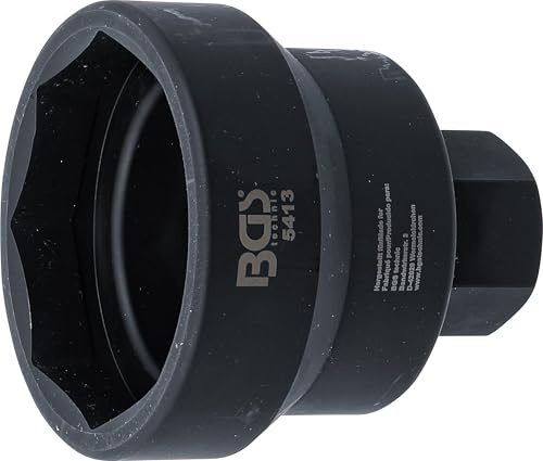 BGS 5413 | Radkapseln- und Achsmuttern-Schlüssel | für SCANIA Vorderachse | 8-kant | Ø 80 mm | SW 41 Antrieb | geeignet für Achsmuttern und Staubkappen