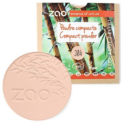Zao - Recharge Poudre Compacte / 9 Gr - Couleur : Capuccino