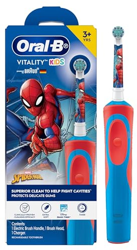 Oral-B Stages Power elektrische Zahnbürste für Kinder (Motiv Disney-Autos und -Flugzeuge)