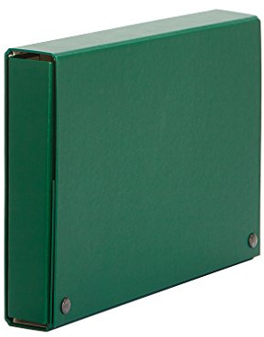 PARDO 967004 - Carpeta proyectos lomo 70 cierre broches, color verde