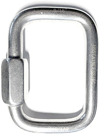 Acciaio inossidabile 316 Square Quick Link 9/16 (14mm) Marine Grade