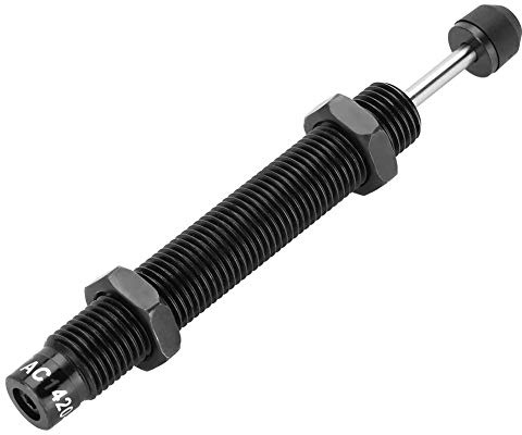 Ammortizzatore a pressione olio a corsa nera M14 x 20mm per cilindro pneumatico pneumatico AC1420-2
