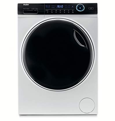 Haier I-PRO SERIES 7 - HWD100-B14979 - Lavatrice asciugatrice 10 kg + 6 kg di asciugatura, 1400 giri/min, motore Direct Motion, tamburo XXL con LED, antibatterici, i-Refresh, Antimacchia, 55 dba,
