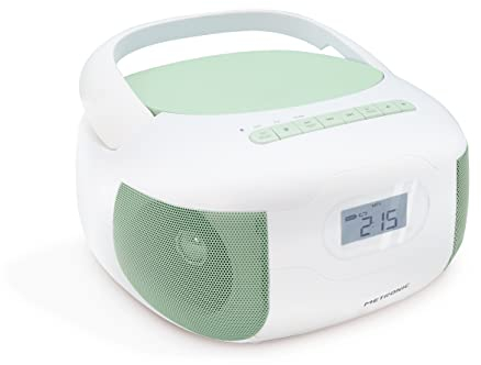 mooov CD Player Radio Mady Bluetooth, MP3 mit USB-Anschluss, Micro-SD-Karte - Grün - mooov 477186