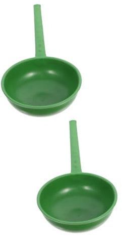 MILISTEN 2St Kelle Wasserbehälter Gartengerät Wasserschöpfer für den Garten Wasserlöffel für den Haushalt Schaufel für Badezimmer Gemüse Eimer Pflanze Gießlöffel Plastik