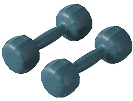 Hantel Fitness Handgewicht Hantel Set von 2 for Home Fitnessstudio Ausrüstung Workouts Krafttraining frei Gewichte for Frauen, Männer, Senioren und Jugendliche Fitnessgeräte Für Zuhause(Blue,3kg)