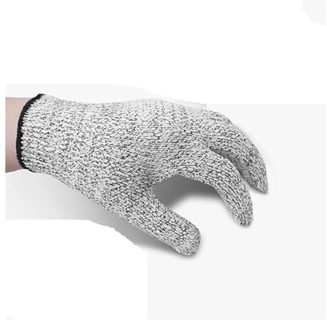 Guanti di sicurezza antitaglio Guanti anti-taglio di grado 5 da 3 pezzi, a prova di taglio, resistenti alle coltellate, resistenti ai graffi, for la cucina, for il taglio del vetro, for giardinieri(XL