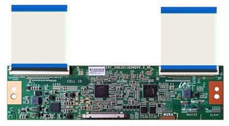 Carte T-Con 19Y-34QJU11B2MQV0.0-HF, Compatible avec Xiaomi, Carte De Test Professionnelle for Téléviseur XMMNTWQ34 LSM340YP, Écran Incurvé 34 Pouces(1pcs)