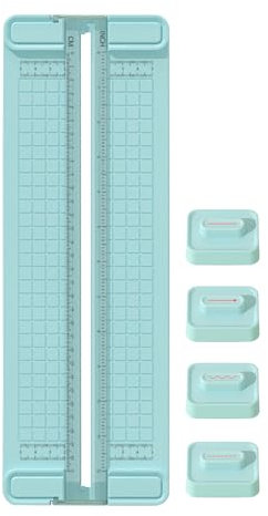 Recortadora De Papel - Cortador De Papel De Papel | Tamaño De La Letra Recortadora De Papel | 14.37x4.84x0.59 Pulgadas | Herramientas De Corte Bidireccional De Precisión De Precisión | Antislip Para L