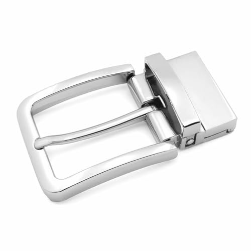 Geavonyg Ceinture Élégante Avec Boucle Rotative Pour Hommes Et Femmes Accessoires De Taille 33-34mm Réversibles