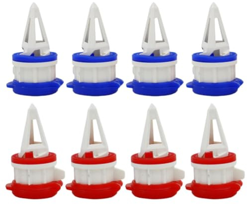 Bec Verseur à Lait en Boîte 8 Pièces Abs Silicone Couvercle