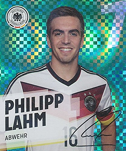 Carte pailletée / REWE DFB Coupe du monde 2014 Philipp Lahm n° 7/34