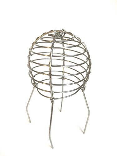 10 Pack - Gutter Pipe Leaf Wire Balloon 63-75mm - Galvanised