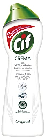 CIF Crema Original Multisuperficies, Potente Limpiador con Fórmula de Micropartículas para el Baño y Cocina, 750 ml