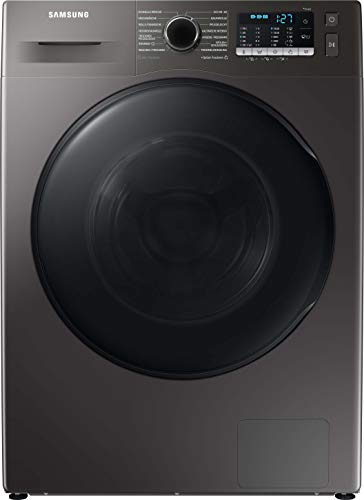 Samsung WD8ETA049BX/EG Waschtrockner, 8/5 kg, 1400 U/min, Ecobubble, AirWash, Hygiene-Dampfprogramm, Inox