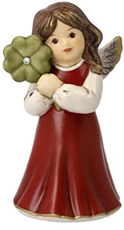 Goebel Weihnachtsdekoration Engelsfigur aus Porzellan hergestellt, Maße: 9 cm x 4.5 cm x 4.5 cm, 41-654-29-1