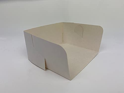 500 x Swedish Cake Tray (6 x 6 x 2.5) White (free P&P on all products)
