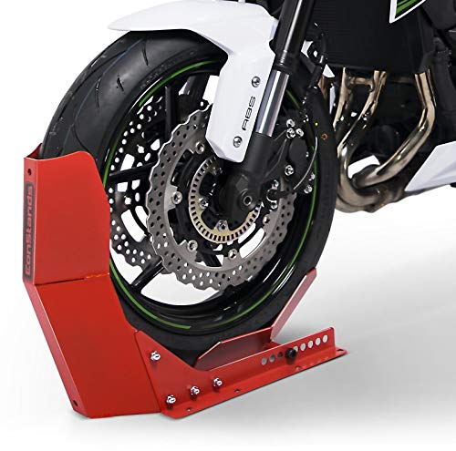 ConStands Easy Transport Fix - Roller Wippe rot Vorderrad Transportständer