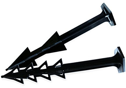Corona Membrane Peg Garden Membrane Pegs, 6” long, Weed Control Anchor Pegs (100)