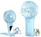 Ventilateur Portable à Main, Ventilateur Silencieux Mini Rechargeable par USB, Ventilateur de Poche Personnel avec Miroir, à Piles à 4 Vitesses pour Bureau et Voyage