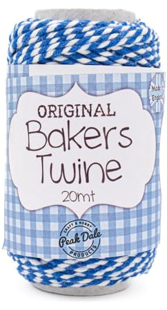 Bakers Twine Oxford Blue/White 20mt