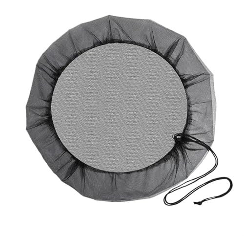 trädgårdssil Nätnät för utomhusbruk för regnfat PE Vattenuppsamlingshinkar Tank Regnskördsredskapsskydd för trädgård Jordfilter(Diameter 60cm)