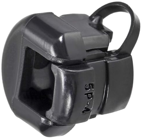 TA-VIGOR 17Pcs Round Cable Wire Strain Relief Bush Grommet, Round Strain Relief Bushing Electric Cable Protection Cord Buckle for 4mm Electric Wire and Cord Management, 5P-4