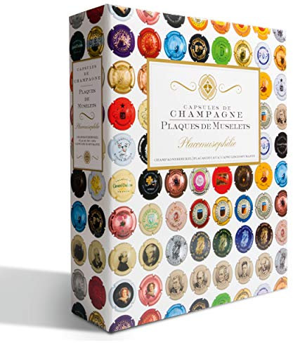 Leuchtturm 324238 Album per champagne Grande - Album da collezione per 168 coperchi di champagne usati, incluse 4 custodie Encap