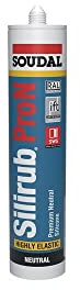 Silikon SILIRUB PRO N Premium Siliconedichtstoff Kartusche 310ml transparent