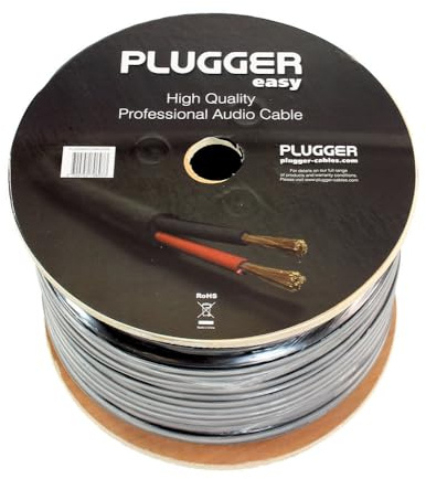 Plugger Câble HP 2 x 2.5 mm²/100 m Noir