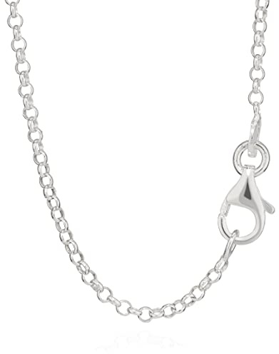 NKlaus 925 argent sterling chaîne à pois pour pendentif en argent 45cm 2,00mm 3gr 5642