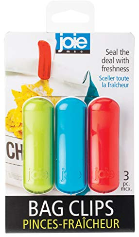 MSC International 26569 Joie Bag Clips Assorted Colors, Rainbow, Multicolor