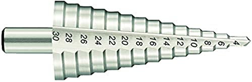 TIVOLY 11448620430 - Punta HSS conica a gradini dritti, in acciaio