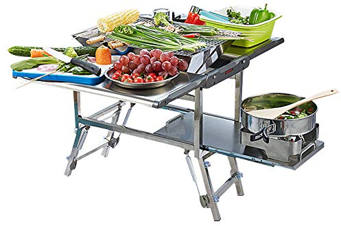 YUEWO Cucina Mobile Da Esterno Multifunzione Campo Da Campeggio Portatile Pentole Kit Da Cucina Per Campo Fornisce Attrezzatura Per Tour Autonomi