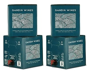 Bag in Box vino Sauvignon 2x 5L + Bag in Box vino Chardonnay 2x 5L - Vigne di Giulia