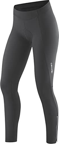 Gonso W Denver Schwarz - Warme atmungsaktive Damen Thermo Fahrradhose, Größe 34 - Farbe Black