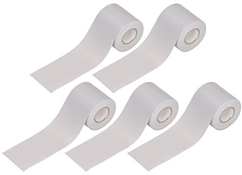 Hapivida 5 Stück Isolierband für Klimaanlage 11m × 6cm PVC Hochwertiges Isolierband Klimaanlagen Rohrband Klebeband Rohrbinderiemen zum Schutz, Bündeln und Reparieren von Kabeln (Grau)