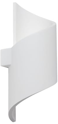 LEDKIA LIGHTING Applique Murale Plâtre Spiral Blanc