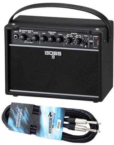 Boss Katana Mini X - Amplificador de guitarra con cable keepdrum