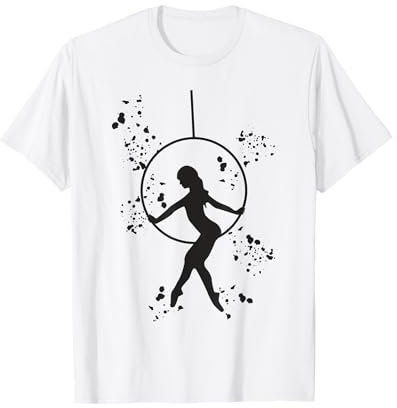 Aerialist Colorsplash Aerial Ring Kinder Lyra Aerial Hoop T-Shirt