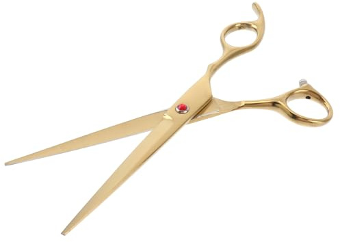 WEKADRIN Forbici Da Parrucchiere Professionali Acciaio Inossidabile Per Tagli Dritti Strumenti Di Stile Per Barbiere e Uso Domestico Adatte Per Famiglie e Animali Domestici