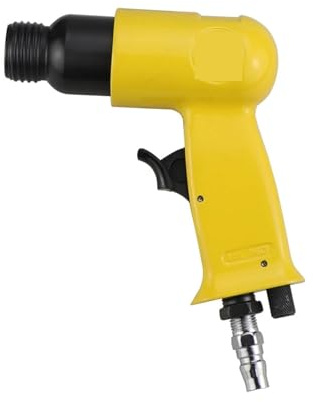 Bajo nivel de ruido Martillo de aire de 120mm, palas de Gas de mano profesionales, herramientas neumáticas pequeñas for eliminar óxido con juego de 4 cinceles Para carpintería y hormigón(Air shovels s
