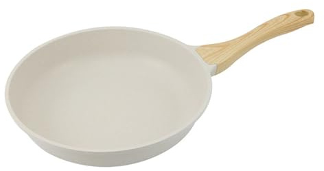 JUNNASALIKER Pequeña cazuela bistec olla antiadherente aluminio wok sartén con mango para el hogar inducción eléctrica y cocina