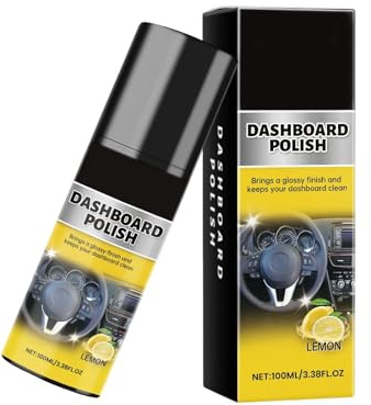 Zeizafa Nettoyant De Polissage pour Tableau De Bord 100ml pour Intérieur Nettoyant pour Détails De Voiture Vernis Polyvalent pour Véhicule