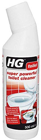 HG 3 x superkraftfull toalettrengörare 500 ml