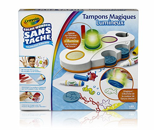 Crayola - Tampons Magiques Color Wonder - Loisir créatif - Color Wonder - à partir de 3 ans - Jeu de dessin et coloriage