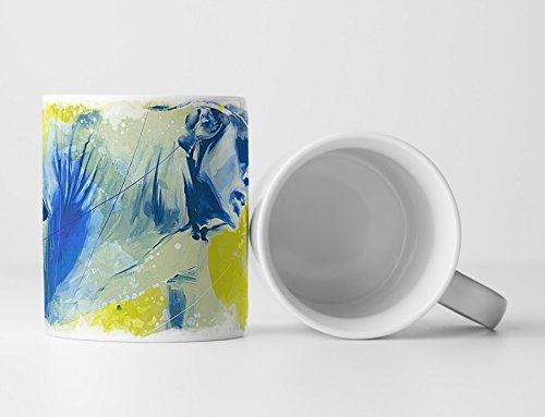 Radsport IV Tasse als Geschenk, Design Sinus Art