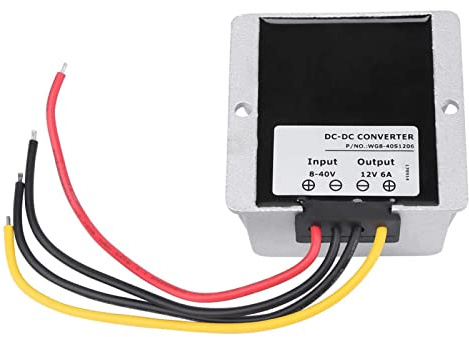 Spannungsregler 12V DC8V ~ 40V bis 12V 6A 72W Spannungswandler, Auto Step Up/Down Konverter Boost SpannungsstabilisatorModul